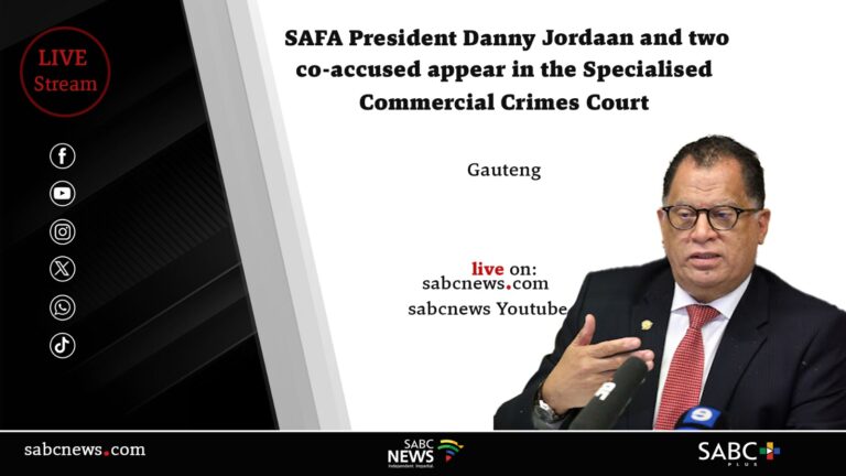 LIVE: Danny Jordaan and his two accused appear in court