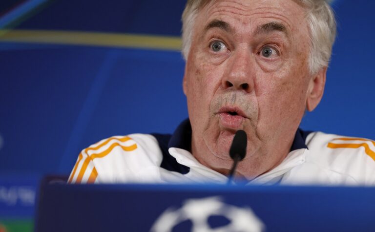 Real’s Ancelotti dismisses talk of Man City being underdogs