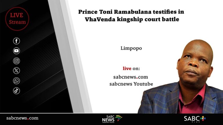 LIVE | Vhavenda kingship court battle