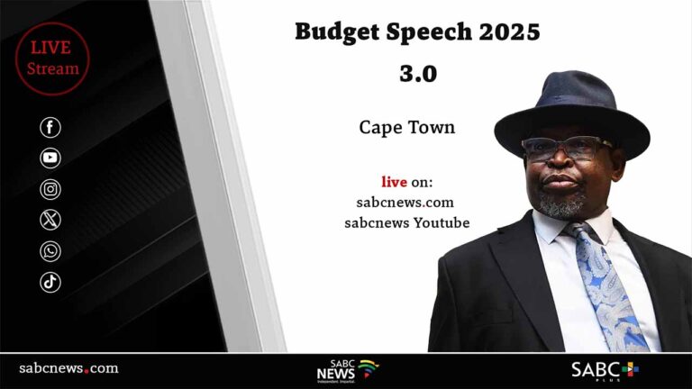 LIVE | Budget Speech by Minister Godongwana