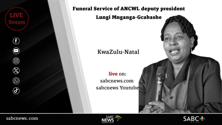 LIVE: Mourners pack Durban ICC for Lungi Mnganga-Gcabashe’s funeral
