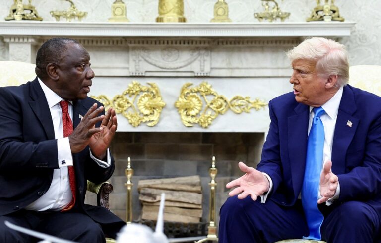 Ramaphosa praised for being calm during White House media conference