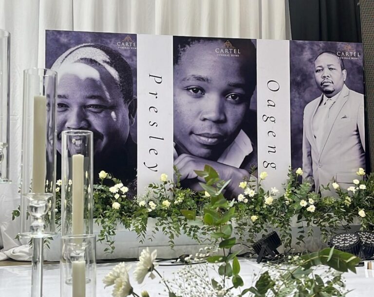 Presley Chweneyagae laid to rest