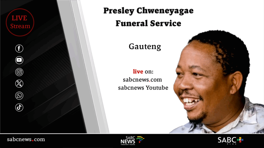 LIVE: Presley Chweneyagae funeral service