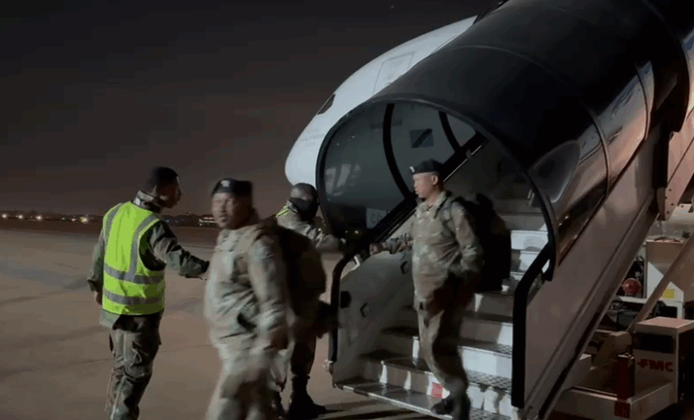 First batch of SANDF troops arrive home from DRC