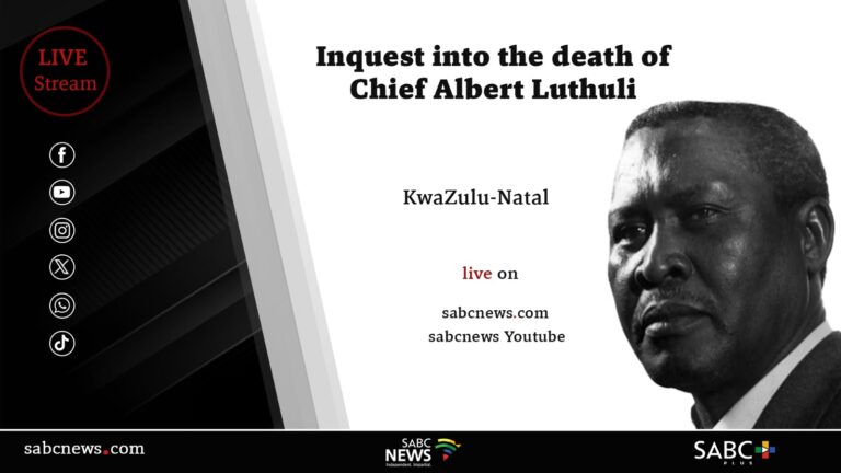 LIVE: Inquest into the death of Chief Albert Luthuli | 04 June 2025