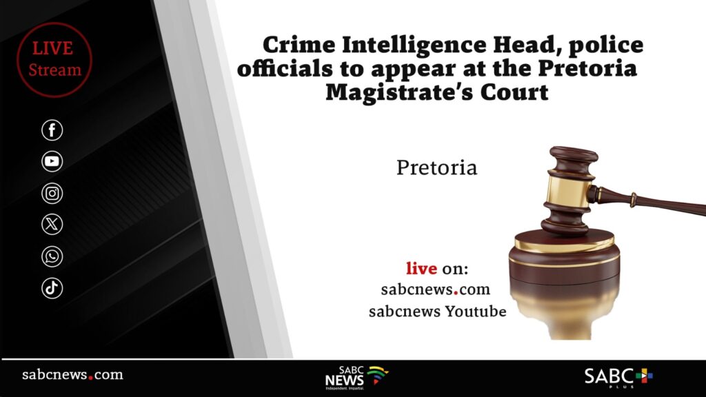 LIVE | Crime Intelligence Head Dumisani Khumalo appears in court