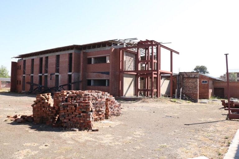 Free State police station construction remains incomplete