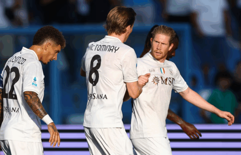 De Bruyne returns to Etihad as City face Napoli in Champions League