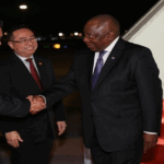 President Ramaphosa arrives in Malaysia for ASEAN Summit