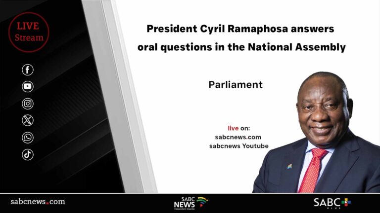 LIVE: Ramaphosa answers oral questions in National Assembly