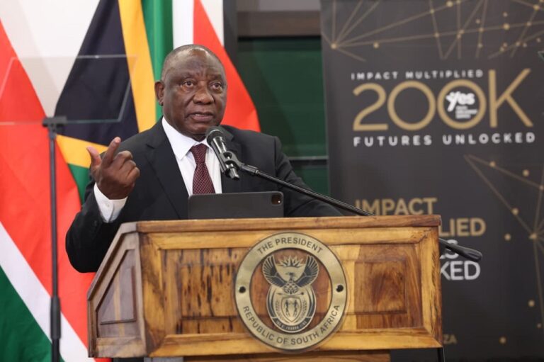 Ramaphosa lauds private sector as YES programme surpasses 200K jobs