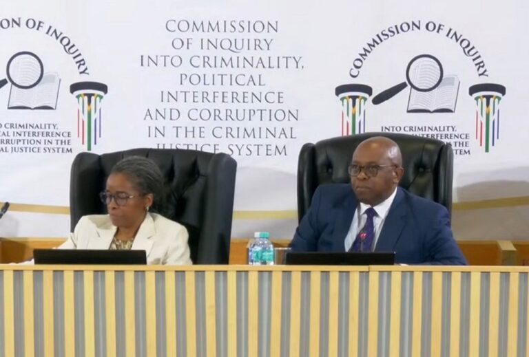 Mashazi to return to Madlanga Commission followed by Mchunu