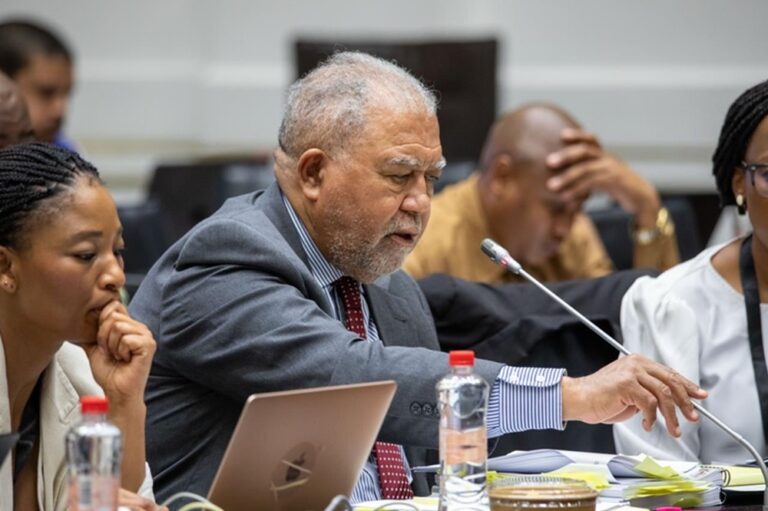 List of witnesses to appear before Ad Hoc Committee given to Arendse