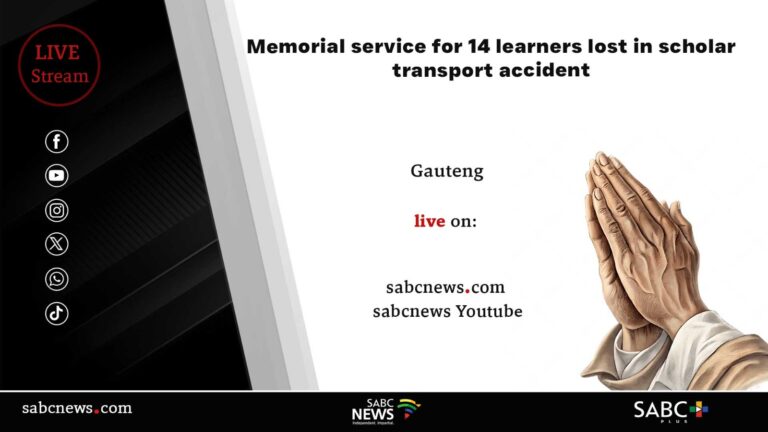LIVE | Memorial service of Vanderbijlpark accident victims