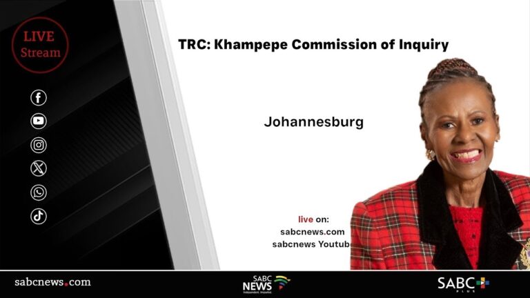 LIVE: TRC Cases | Khampepe Commission of Inquiry: 12 February 2026