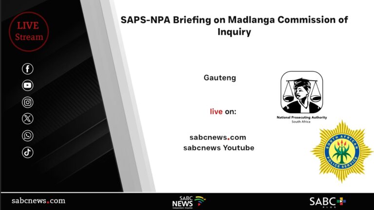 LIVE | SAPS-NPA joint media briefing